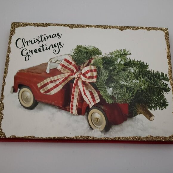 Lot of 8 Paper Magic Group "Christmas Greetings" Holiday Cards and Envelopes - Picture 6 of 6